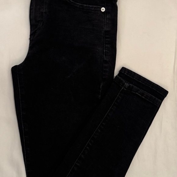 Banana Republic Women's Black Straight Leg Jeans - Picture 5 of 7